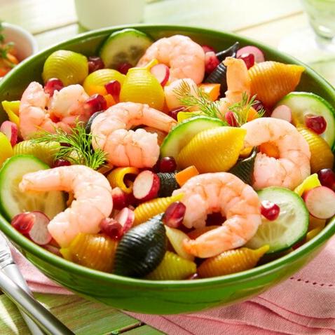 Salades crevettes
